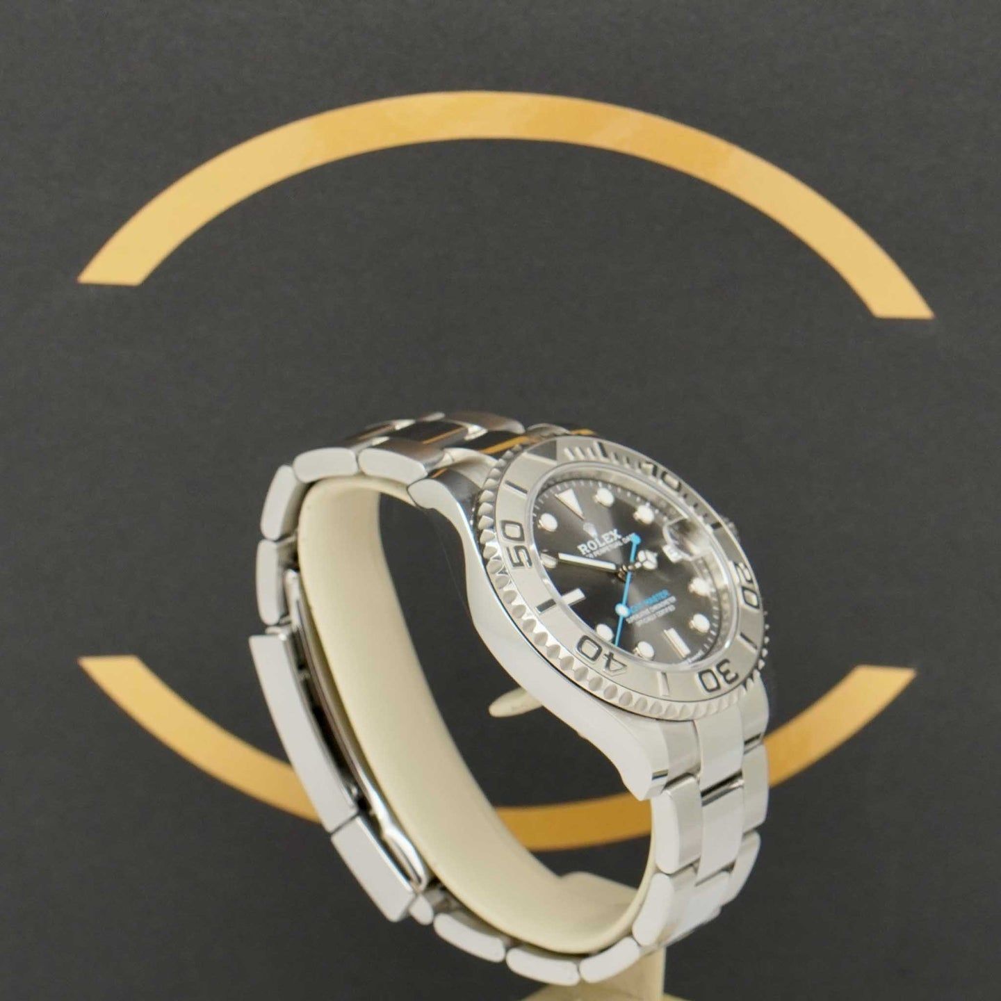 Rolex Yacht-Master 37 268622 (2023) - Grijs wijzerplaat 37mm Staal (3/7)