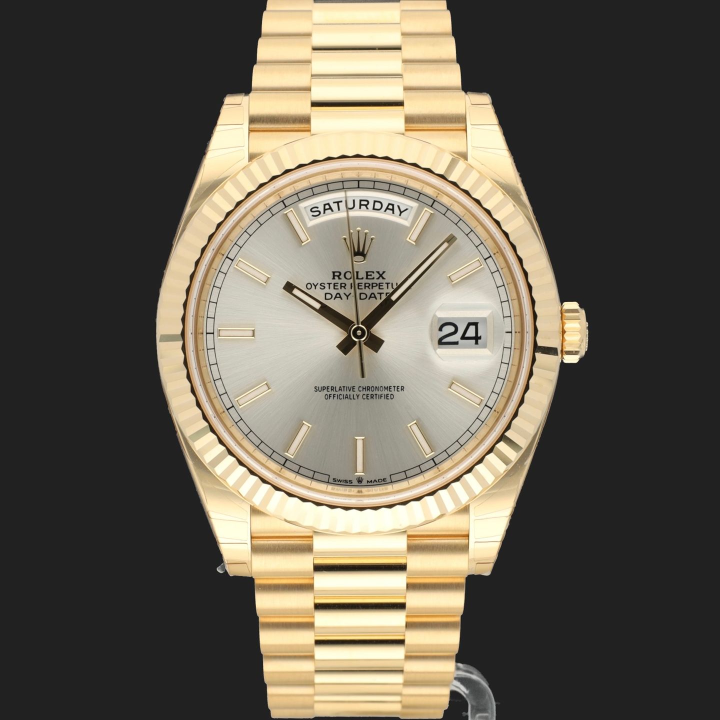 Rolex Day-Date 40 228238 (2023) - 40 mm Yellow Gold case (3/8)