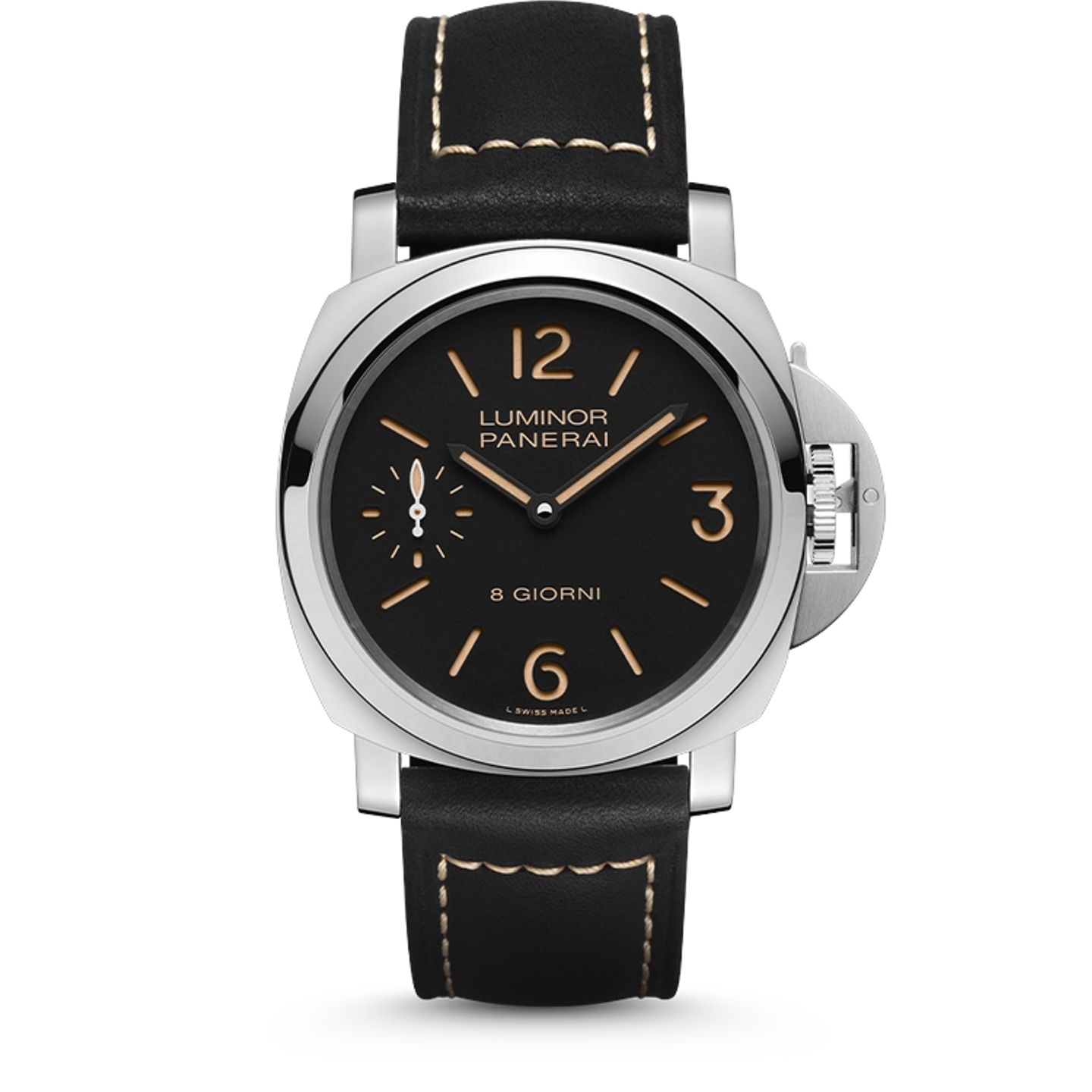 Panerai Luminor Base PAM00915 (2025) - Black dial 44 mm Steel case (1/1)