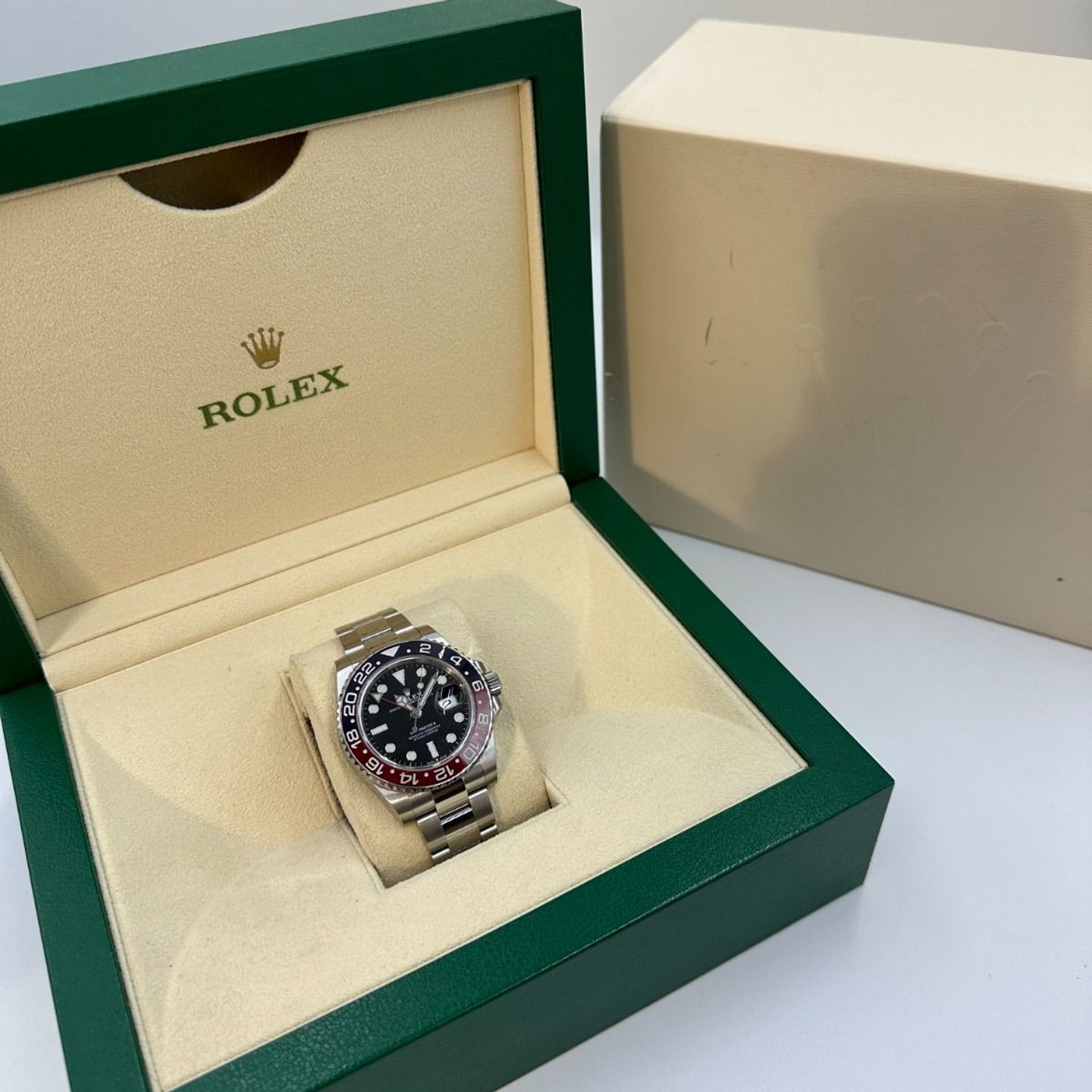 Rolex GMT-Master II 126710BLRO (Onbekend (willekeurig serienummer)) - Zwart wijzerplaat 40mm Staal (3/8)