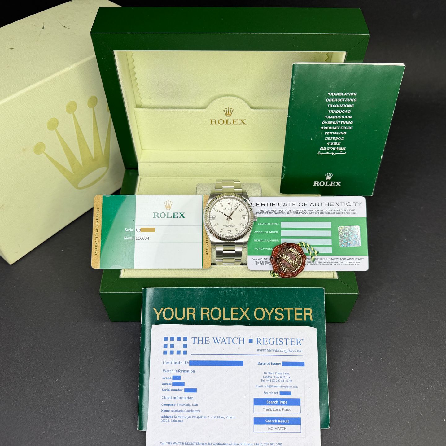 Rolex Oyster Perpetual 36 116034 - (3/8)