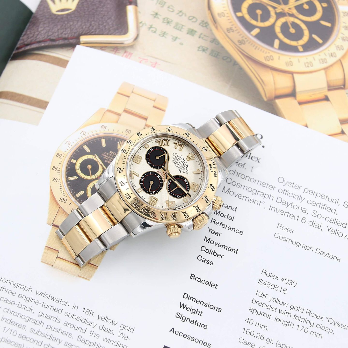 Rolex Daytona 116523 (Unknown (random serial)) - 40 mm Gold/Steel case (6/8)