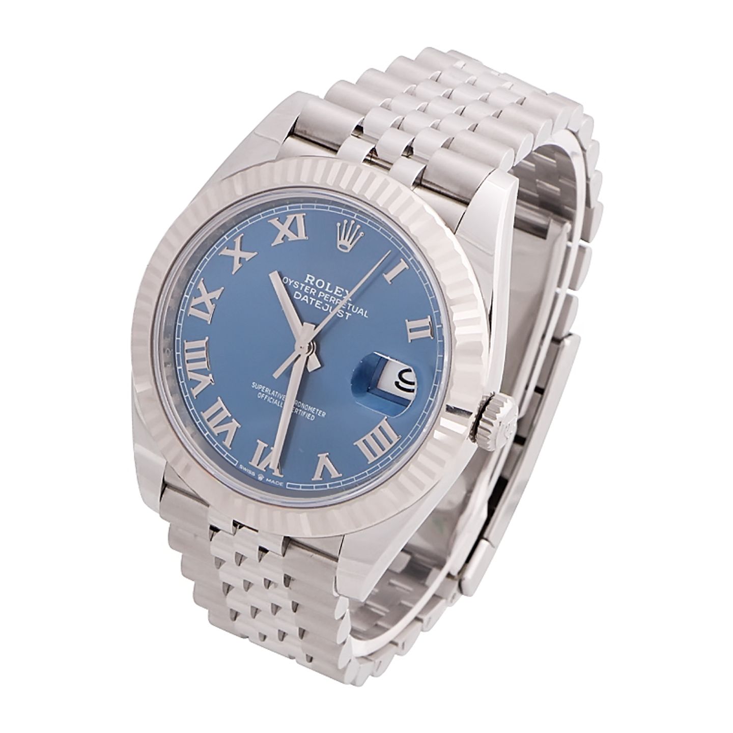 Rolex Datejust 41 126334 (2024) - Blue dial 41 mm Steel case (2/4)