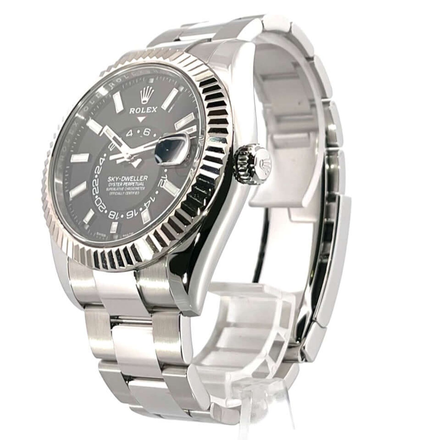 Rolex Sky-Dweller 326934 (2019) - Zwart wijzerplaat 42mm Staal (3/8)