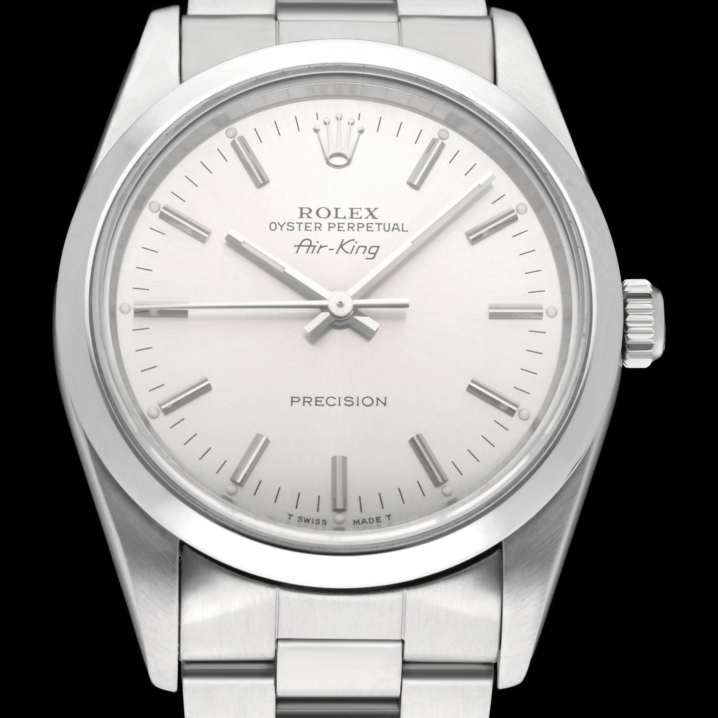 Rolex Air-King 14000 (1995) - 34mm Staal (1/8)