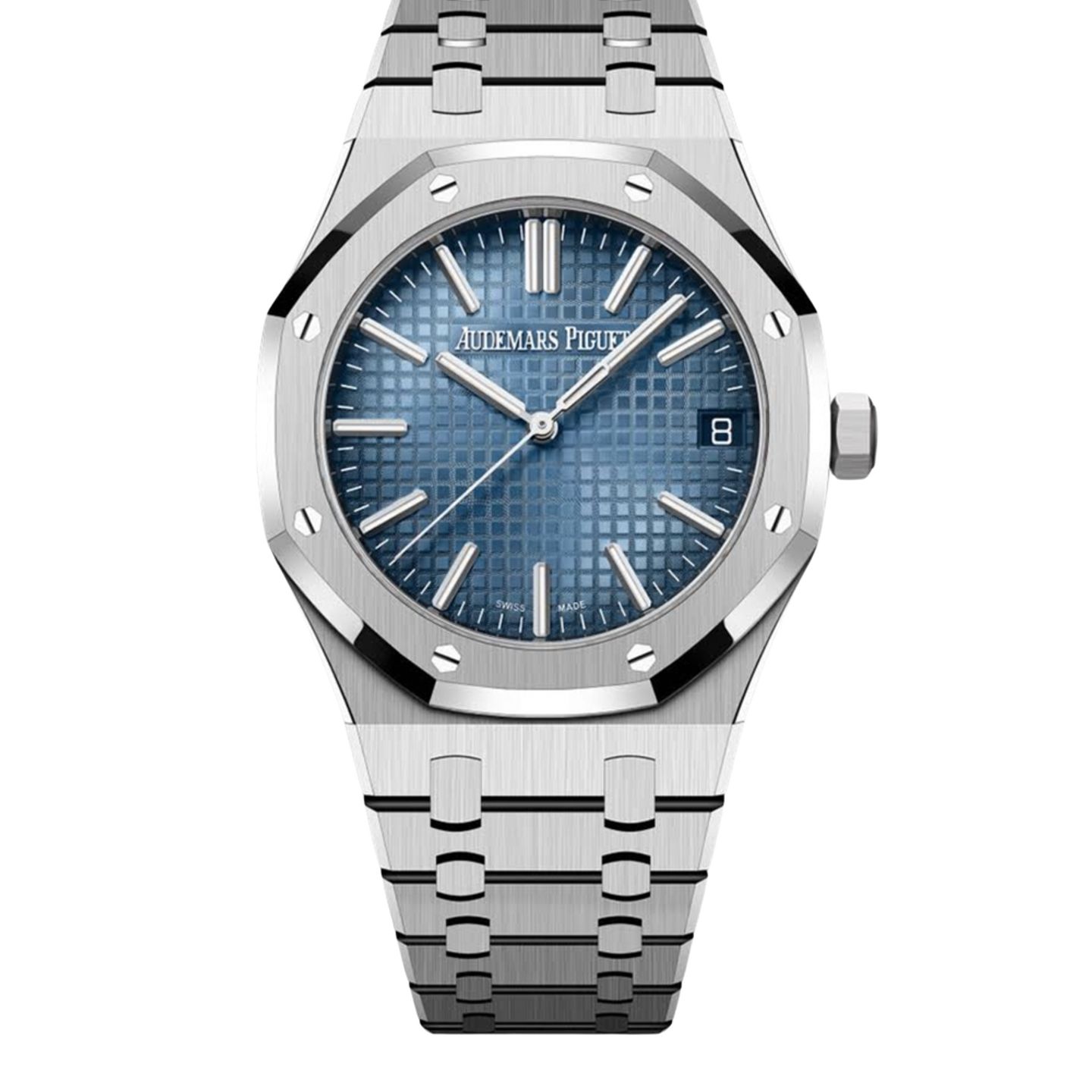 Audemars Piguet Royal Oak Selfwinding 15510BC.OO.1320BC.02 (2024) - Blue dial 41 mm White Gold case (1/1)