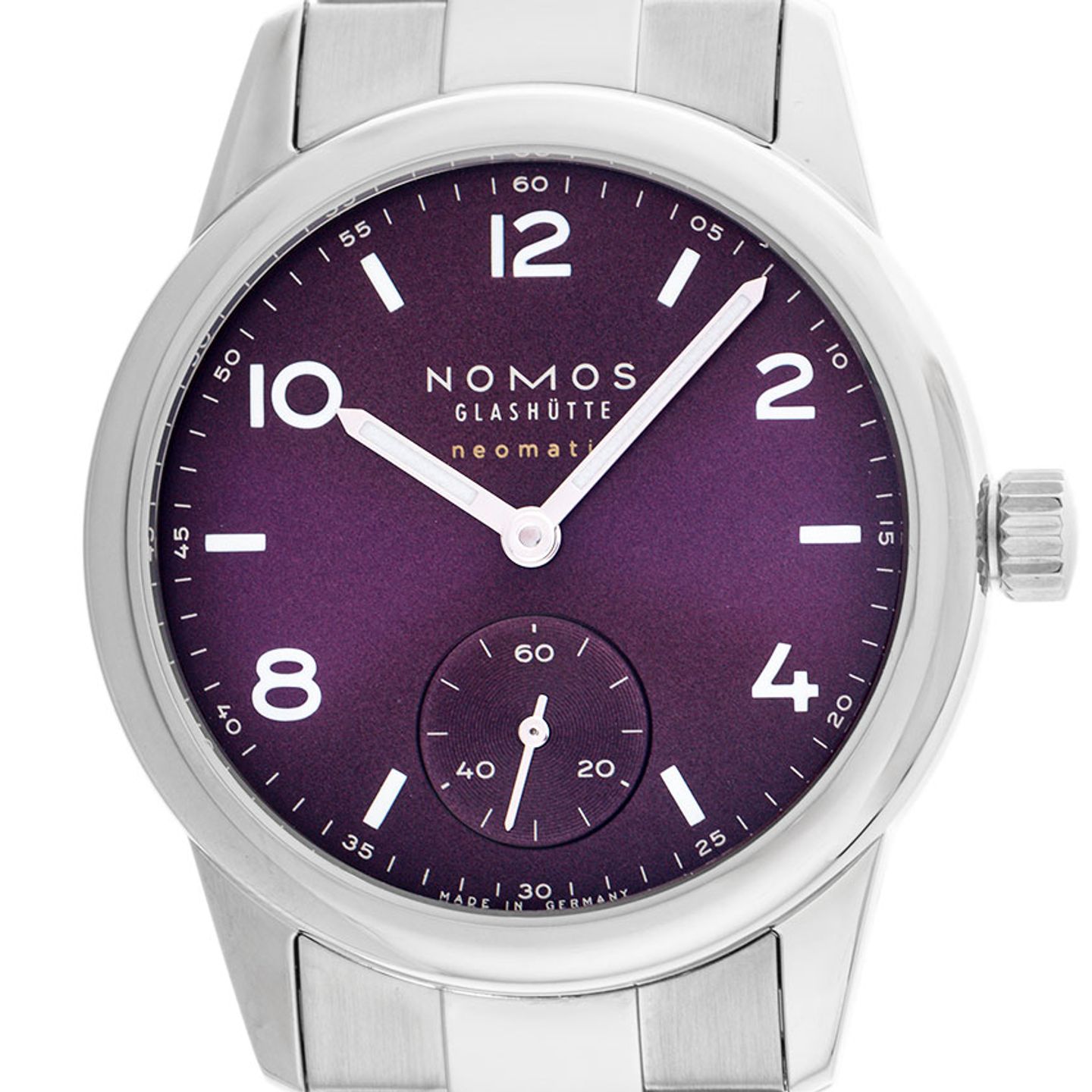 NOMOS Club 757 (2025) - Purple dial 34 mm Steel case (1/7)