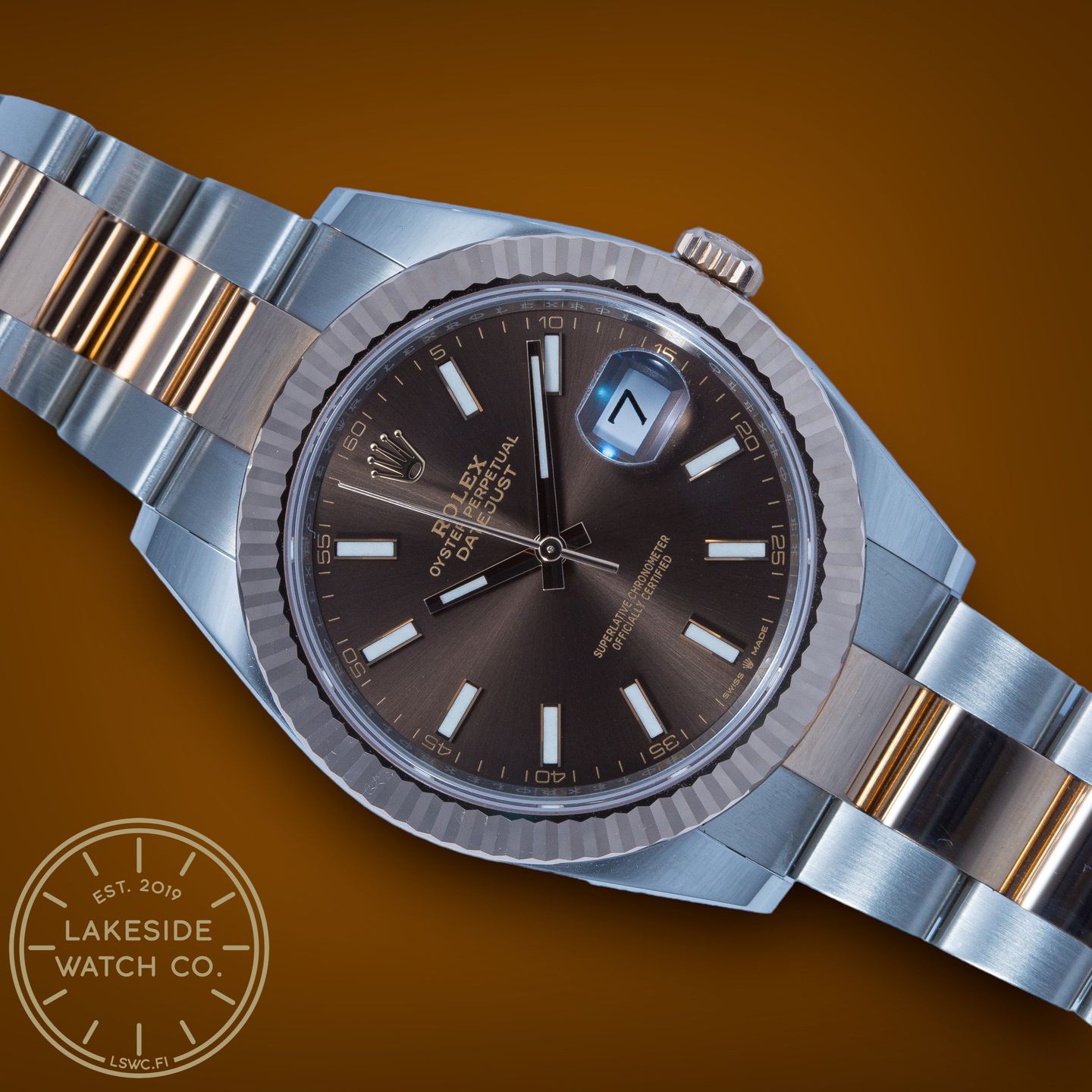 Rolex Datejust 41 126331 (2022) - Brown dial 41 mm Steel case (1/3)