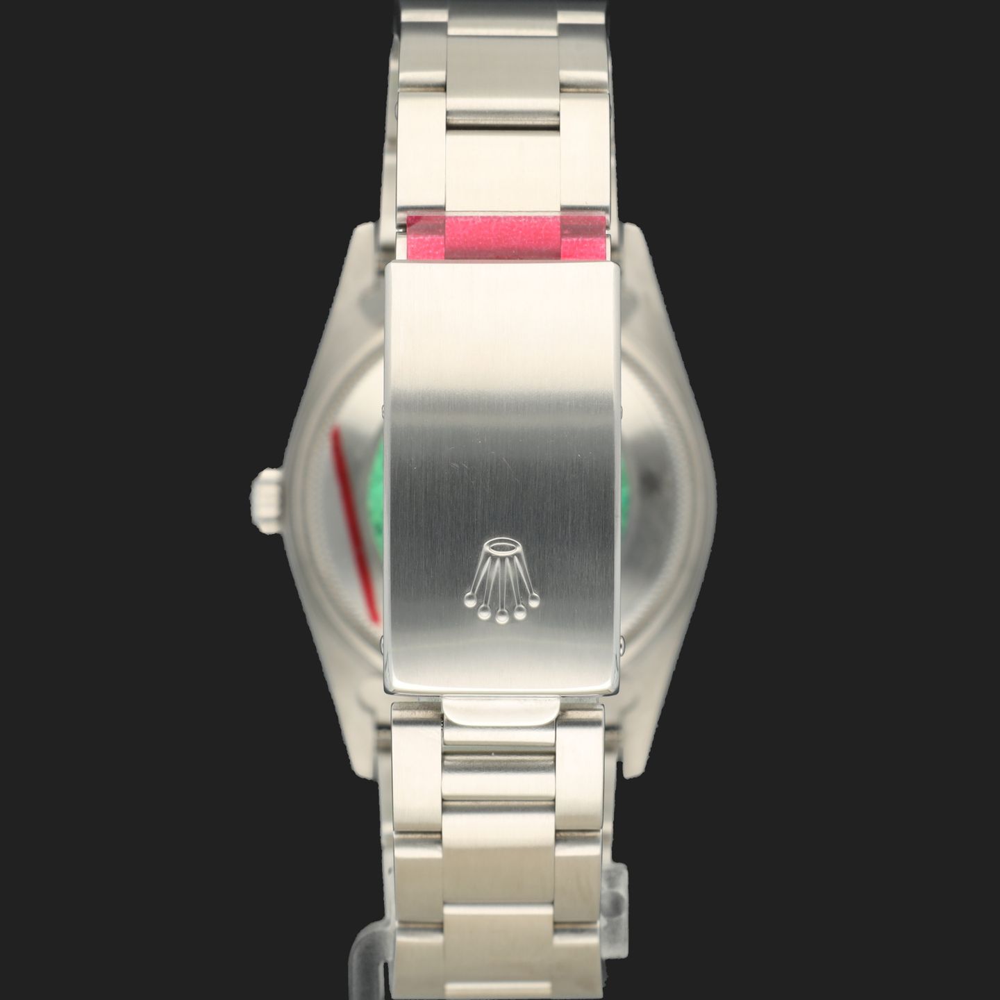 Rolex Air-King 14000M (2006) - Pink dial 34 mm Steel case (6/8)