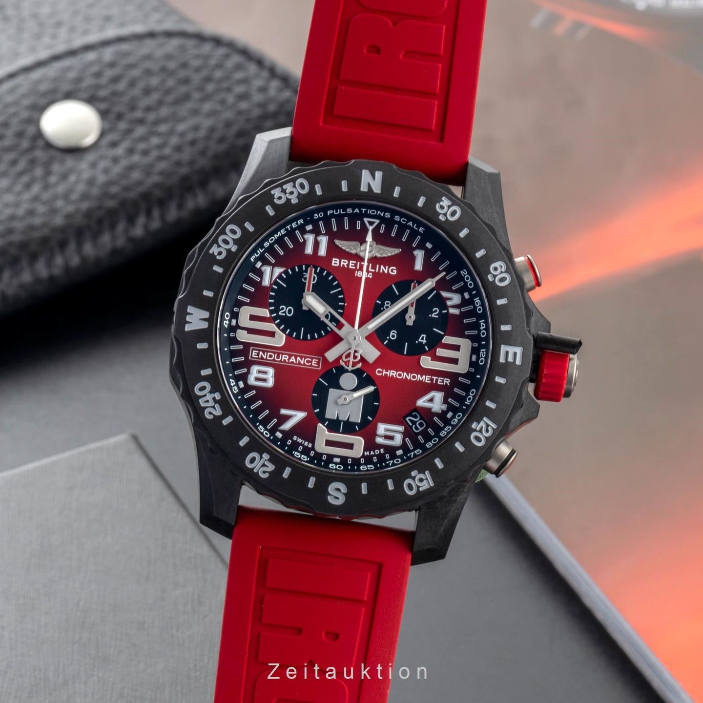 Breitling Endurance Pro X823109A1K1S1 (Unknown (random serial)) - Black dial 44 mm Plastic case (1/8)