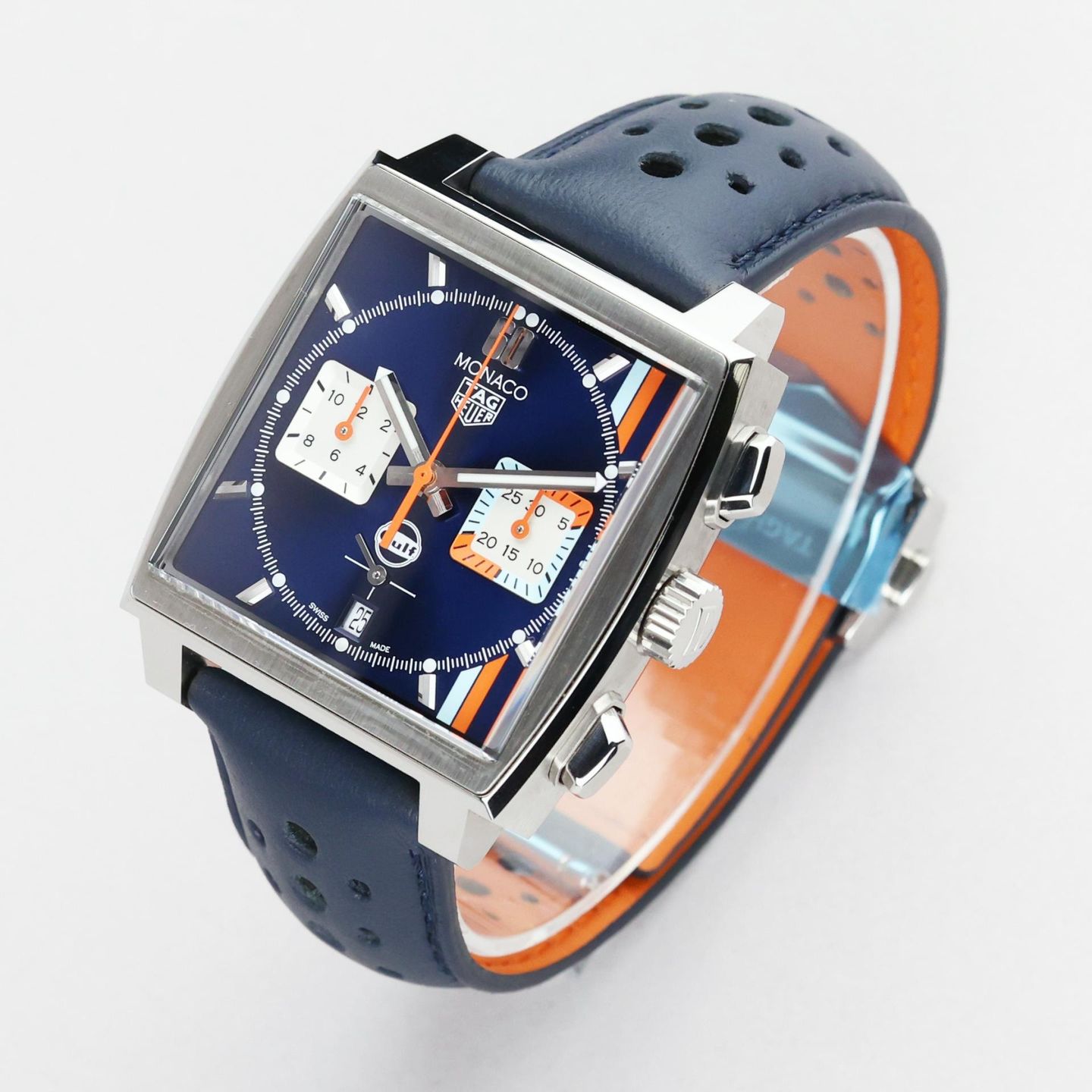 TAG Heuer Monaco CBL2115.FC6494 (2022) - 39mm Staal (4/7)