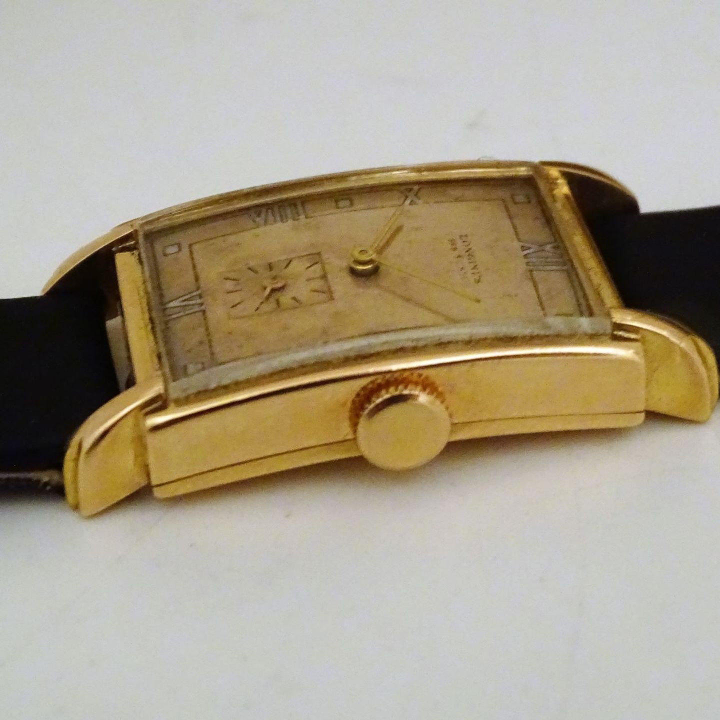 Longines Vintage Unknown (1946) - Champagne dial 22 mm Gold/Steel case (2/7)
