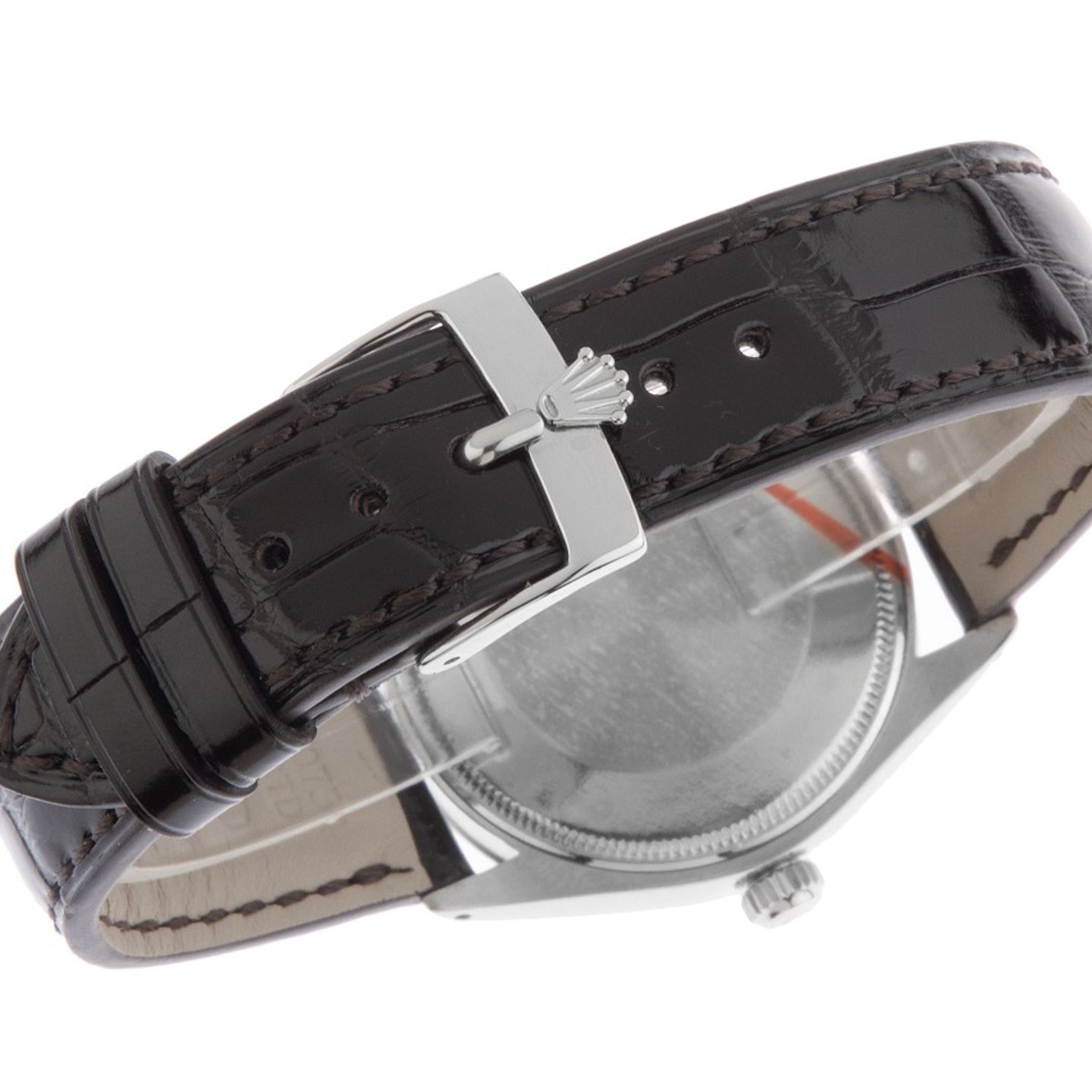 Rolex Air-King 5500 (1979) - Zilver wijzerplaat 34mm Staal (7/8)