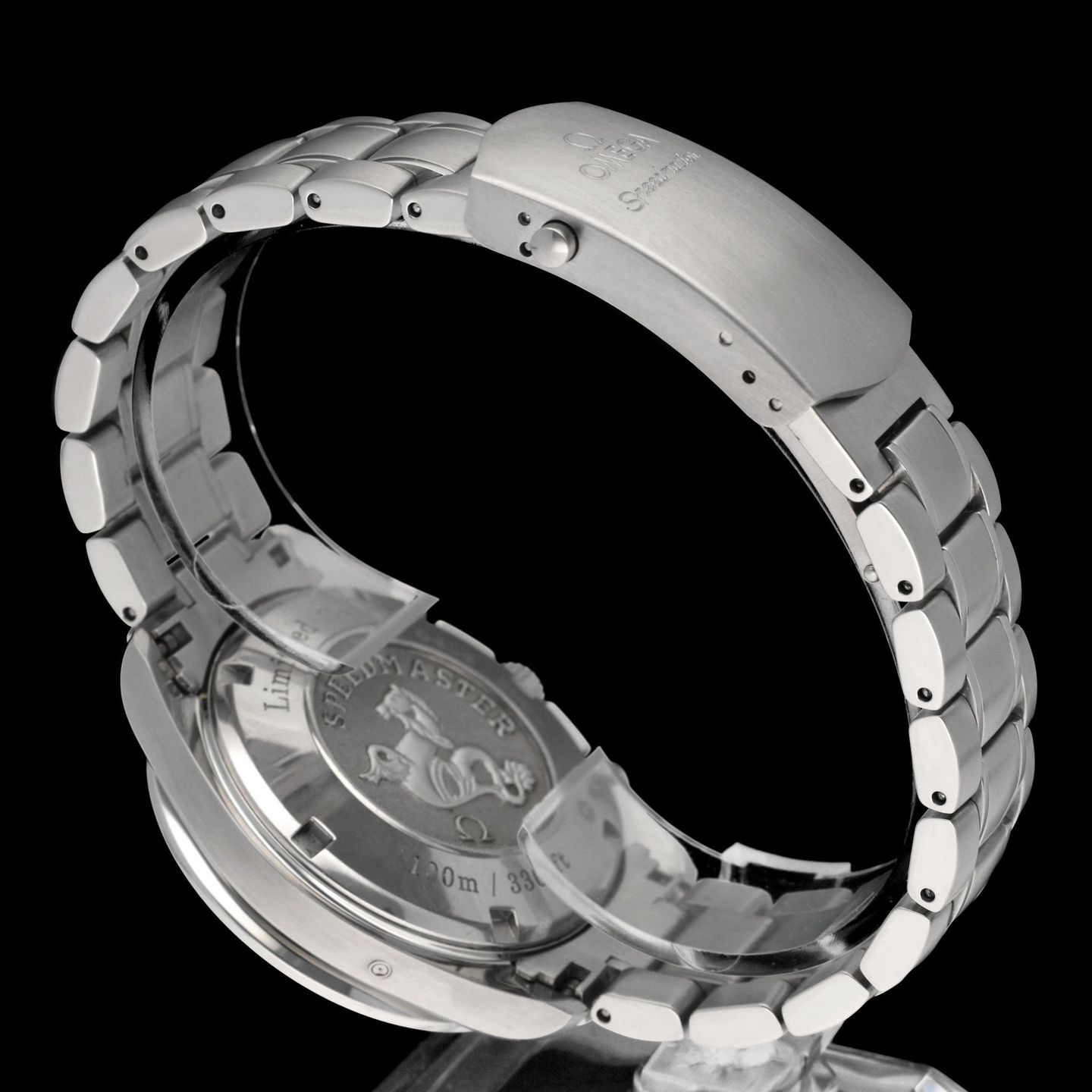 Omega Speedmaster Date 323.30.40.40.02.001 (2009) - Zilver wijzerplaat 40mm Staal (8/8)