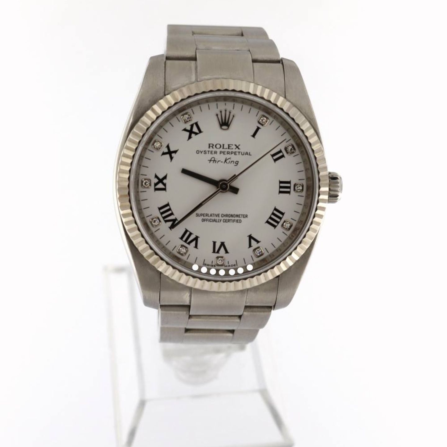 Rolex Air-King 114234 (2009) - 34mm Staal (1/6)
