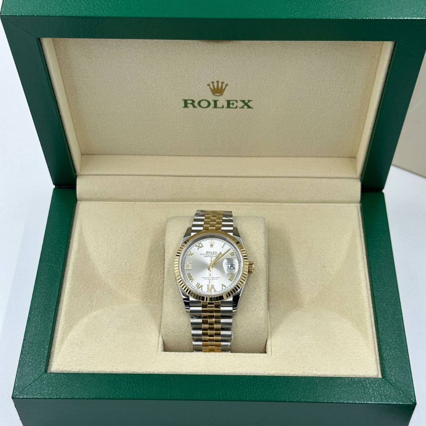 Rolex Datejust 36 126233 (2023) - Silver dial 36 mm Steel case (4/8)