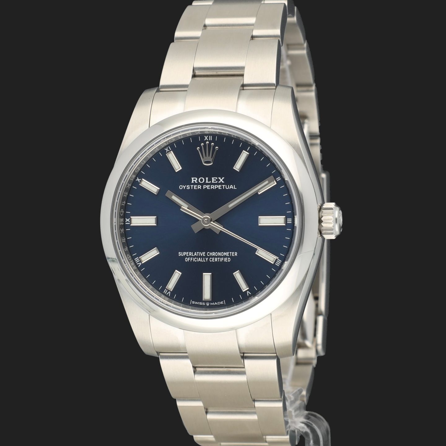 Rolex Oyster Perpetual 34 124200 (2023) - 34mm Staal (1/8)