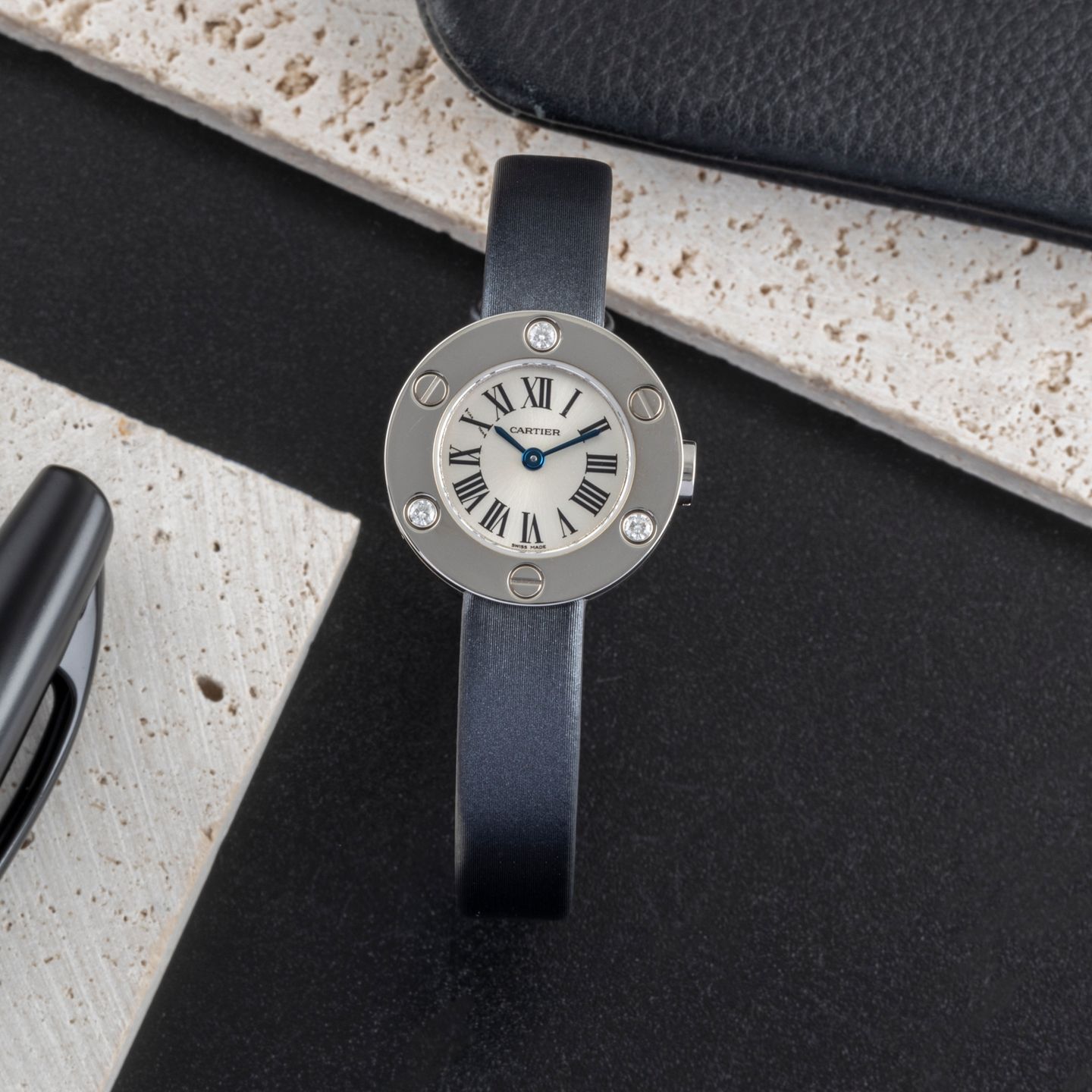 Cartier Unknown WE800131 (1999) - White dial 23 mm White Gold case (1/8)