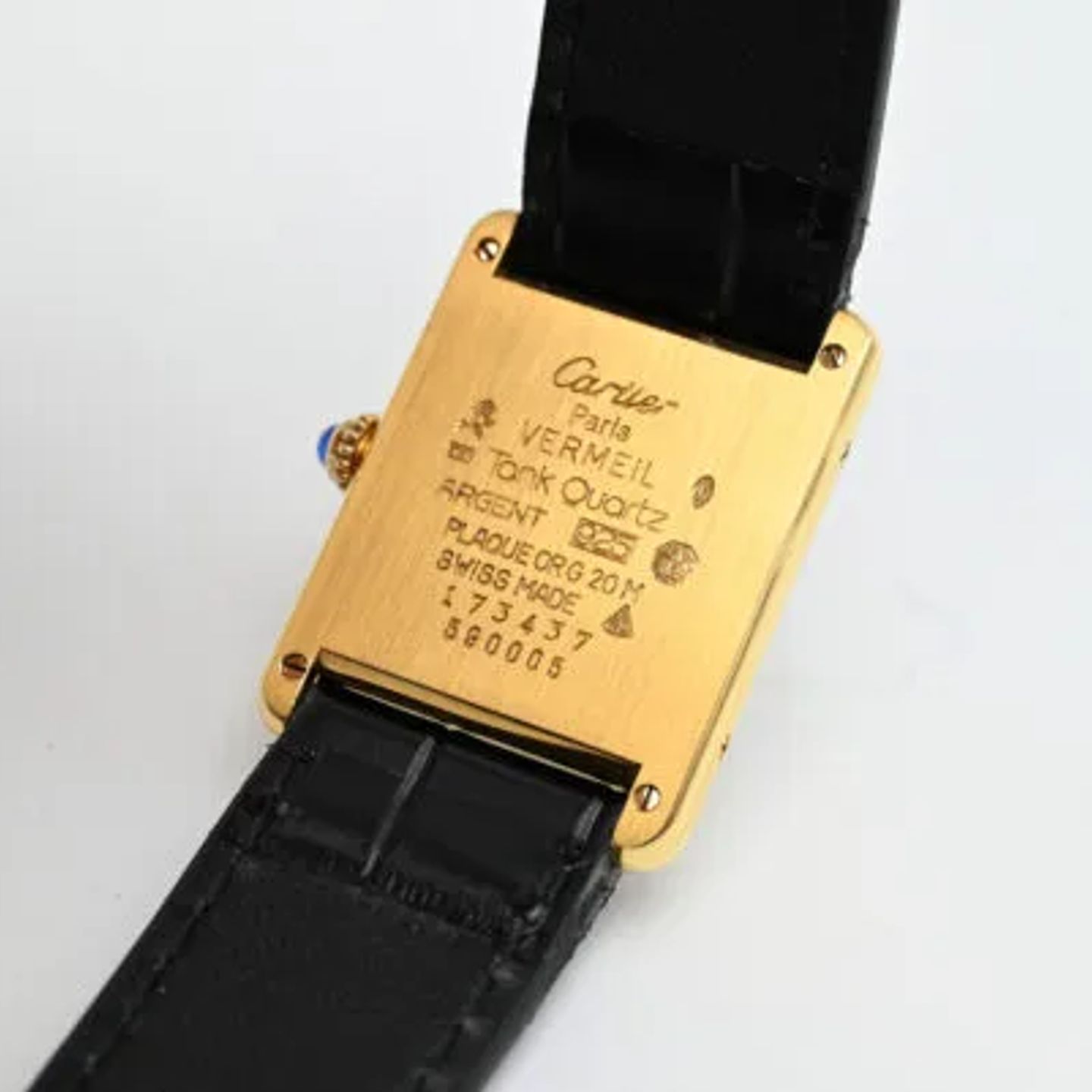 Cartier Tank Vermeil 590005 - (7/8)