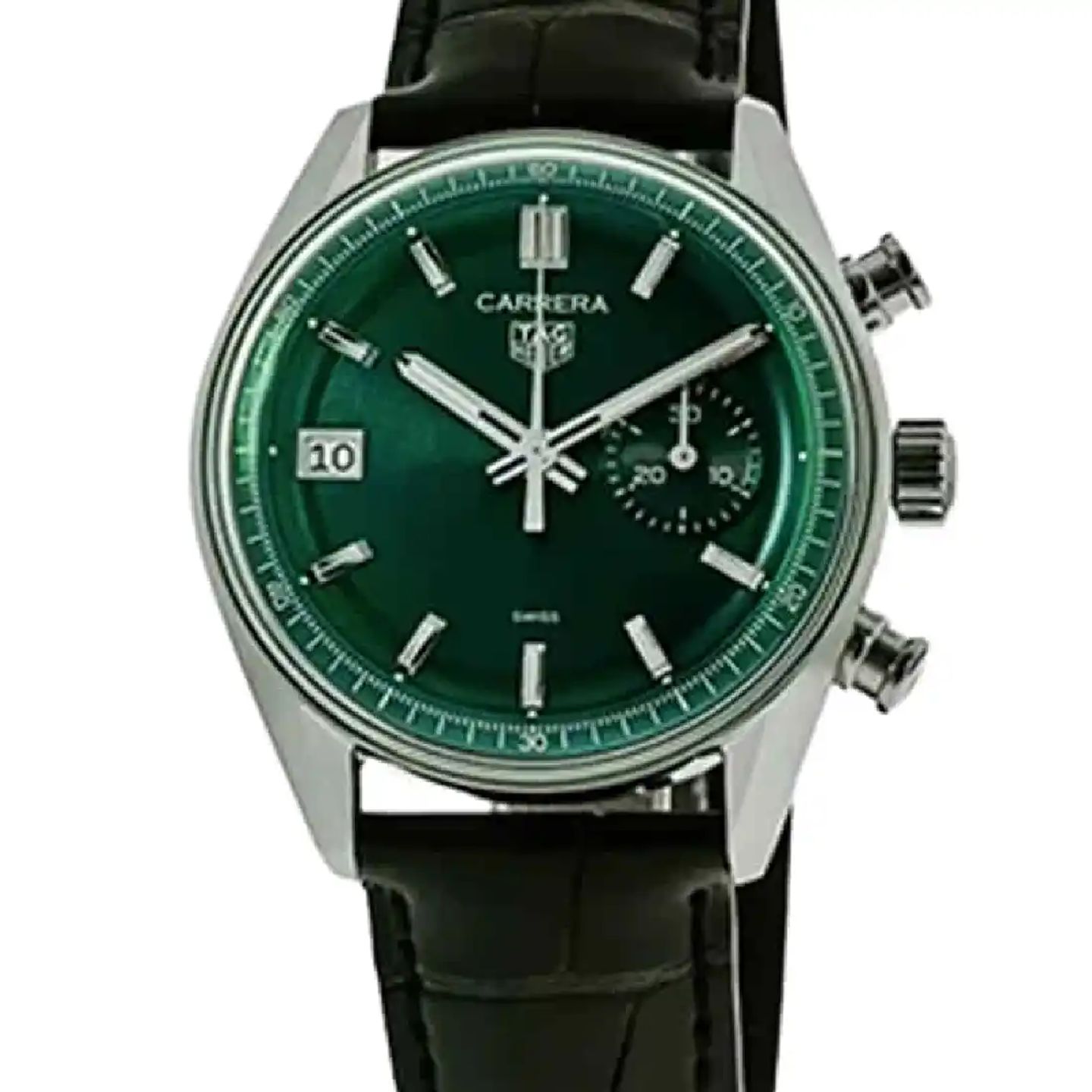 TAG Heuer Carrera CBS2211.FC6545 (2025) - Green dial 39 mm Steel case (1/3)