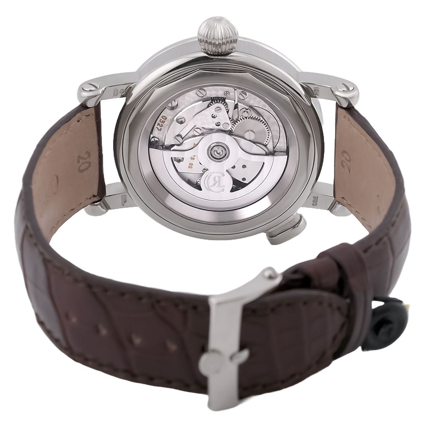 Chronoswiss Répétition à quarts CH-1641-W (2010) - Bronze dial 41 mm White Gold case (6/8)