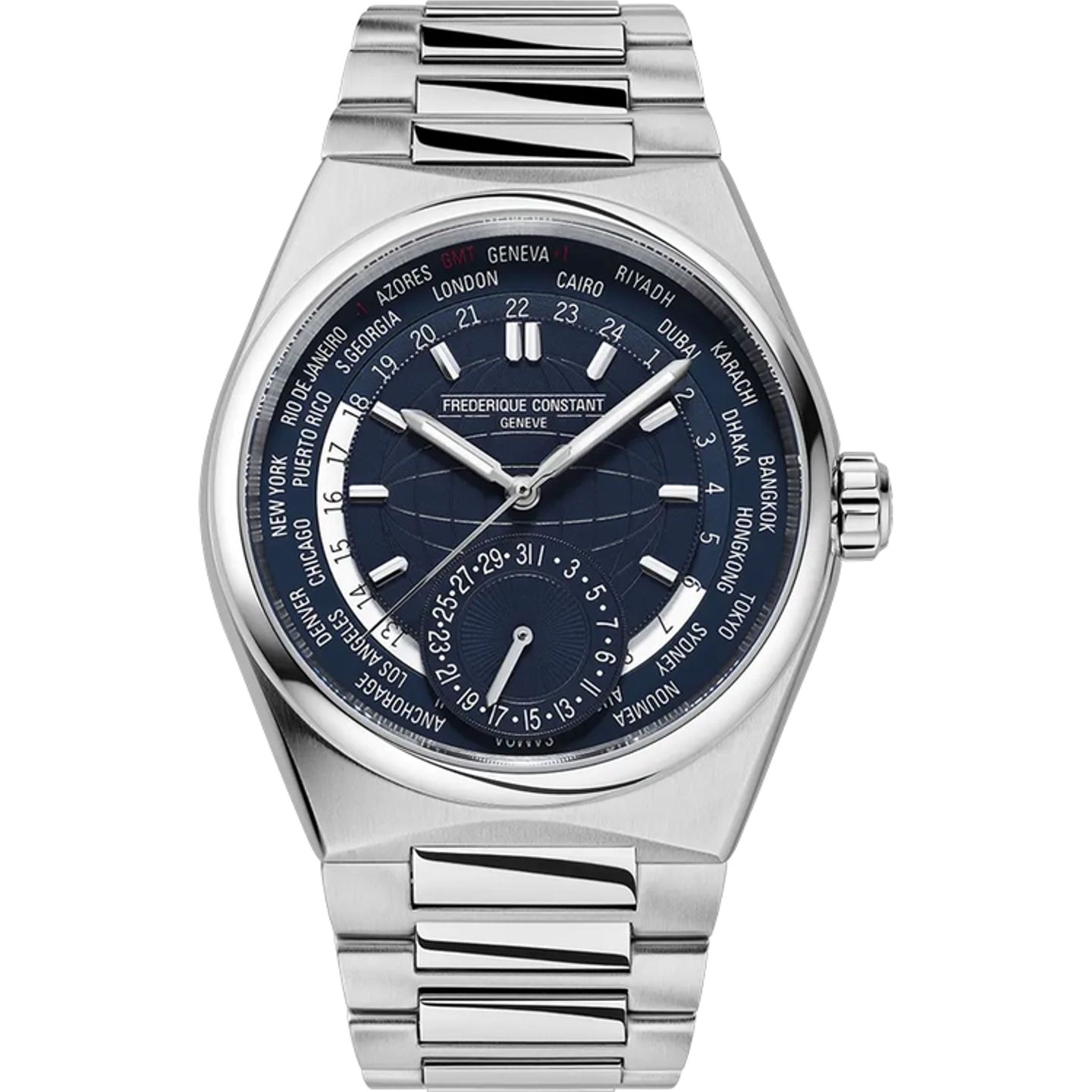 Frederique Constant Manufacture Worldtimer FC-718N4NH6B - (1/1)