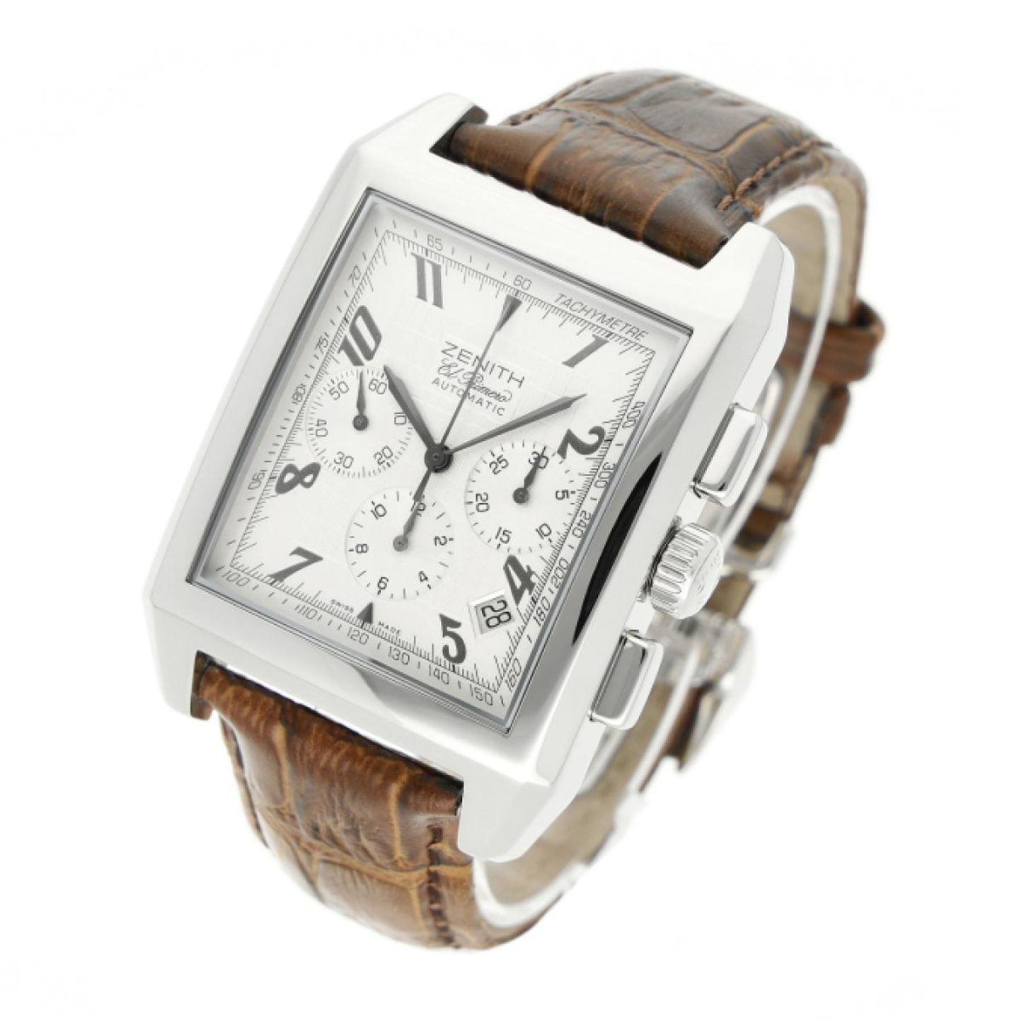 Zenith Port Royal 03.0550.400/22 (2016) - Black dial 36 mm Steel case (2/5)
