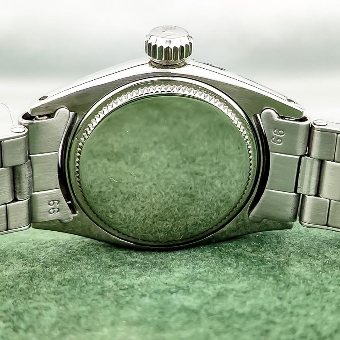 Rolex Oyster 6410 (1956) - Champagne wijzerplaat 24mm Staal (5/8)