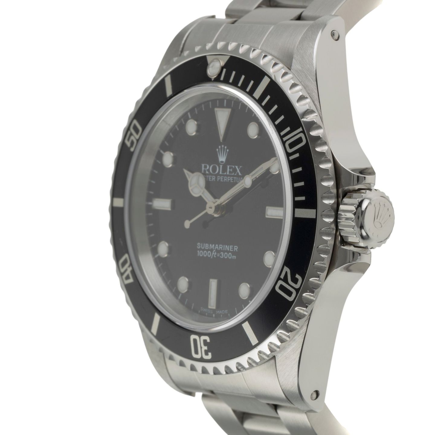 Rolex Submariner No Date 14060M (Onbekend (willekeurig serienummer)) - Zwart wijzerplaat 40mm Staal (6/8)