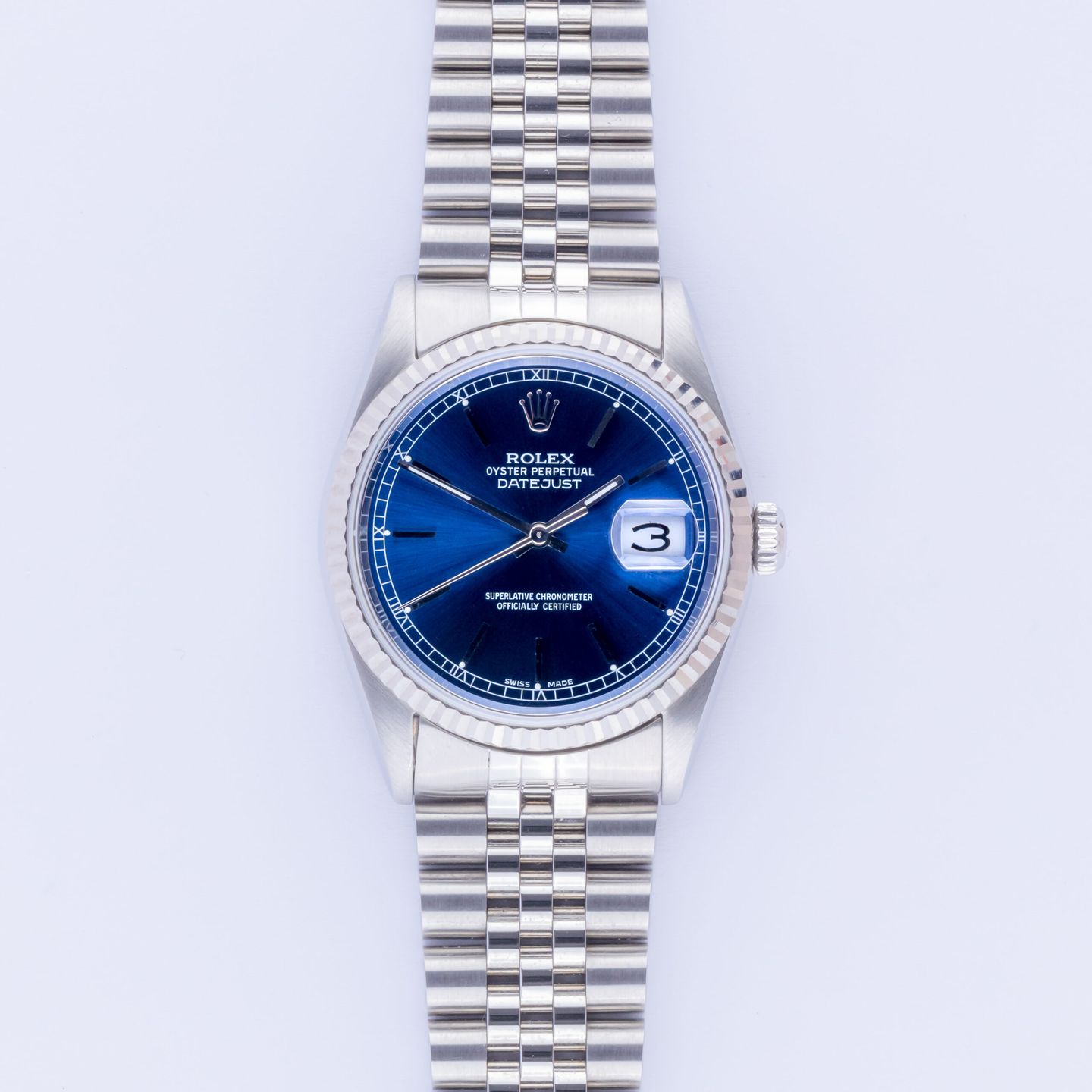 Rolex Datejust 36 16234 (2000) - 36mm Staal (3/8)