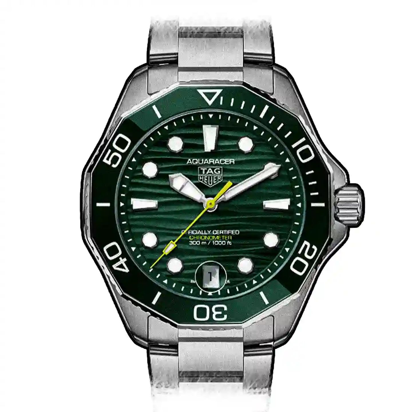 TAG Heuer Aquaracer 300M WBP5116.BA0013 - (2/2)