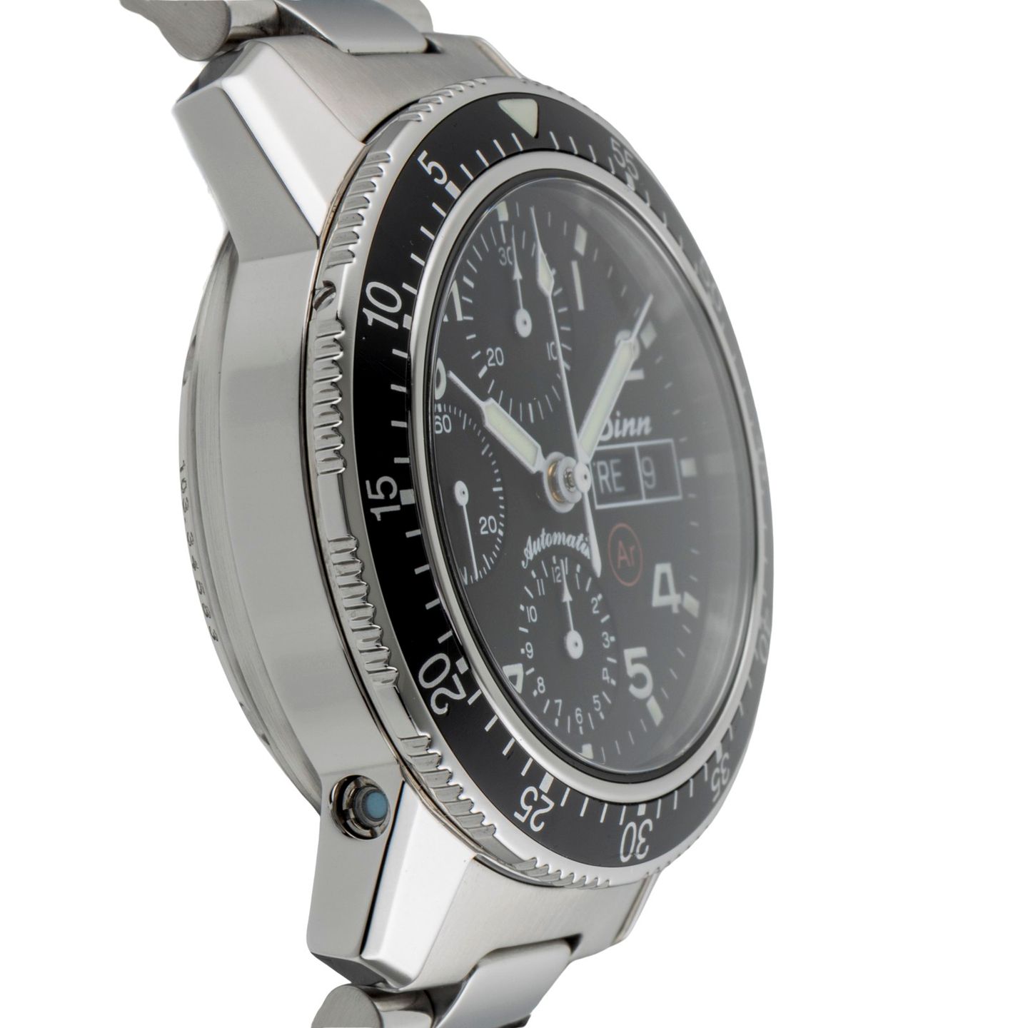 Sinn 103 103.069 (Unknown (random serial)) - Black dial 41 mm Steel case (7/8)