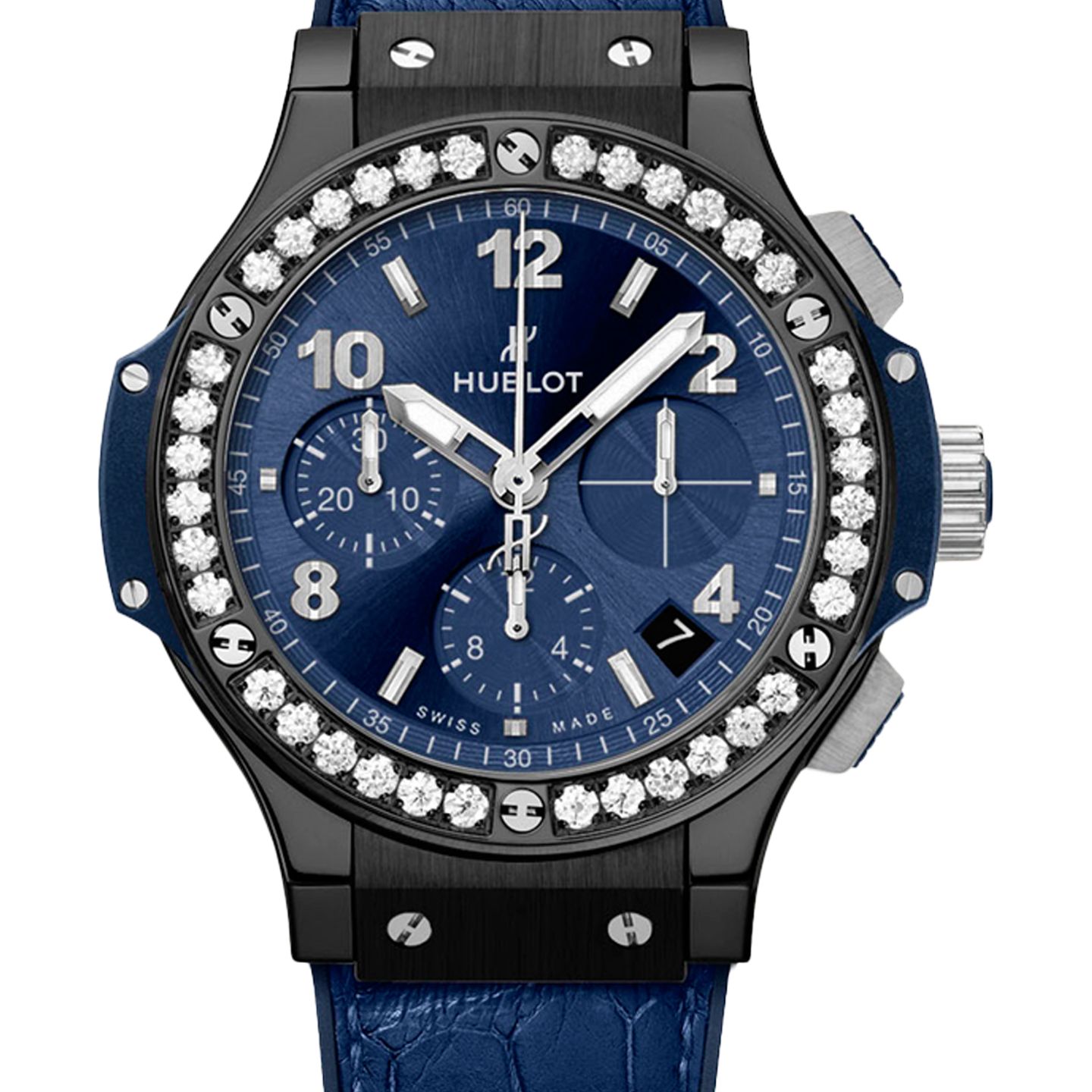 Hublot Big Bang 41 mm 341.CM.7170.LR.1204 (2024) - Blue dial 41 mm Ceramic case (1/1)