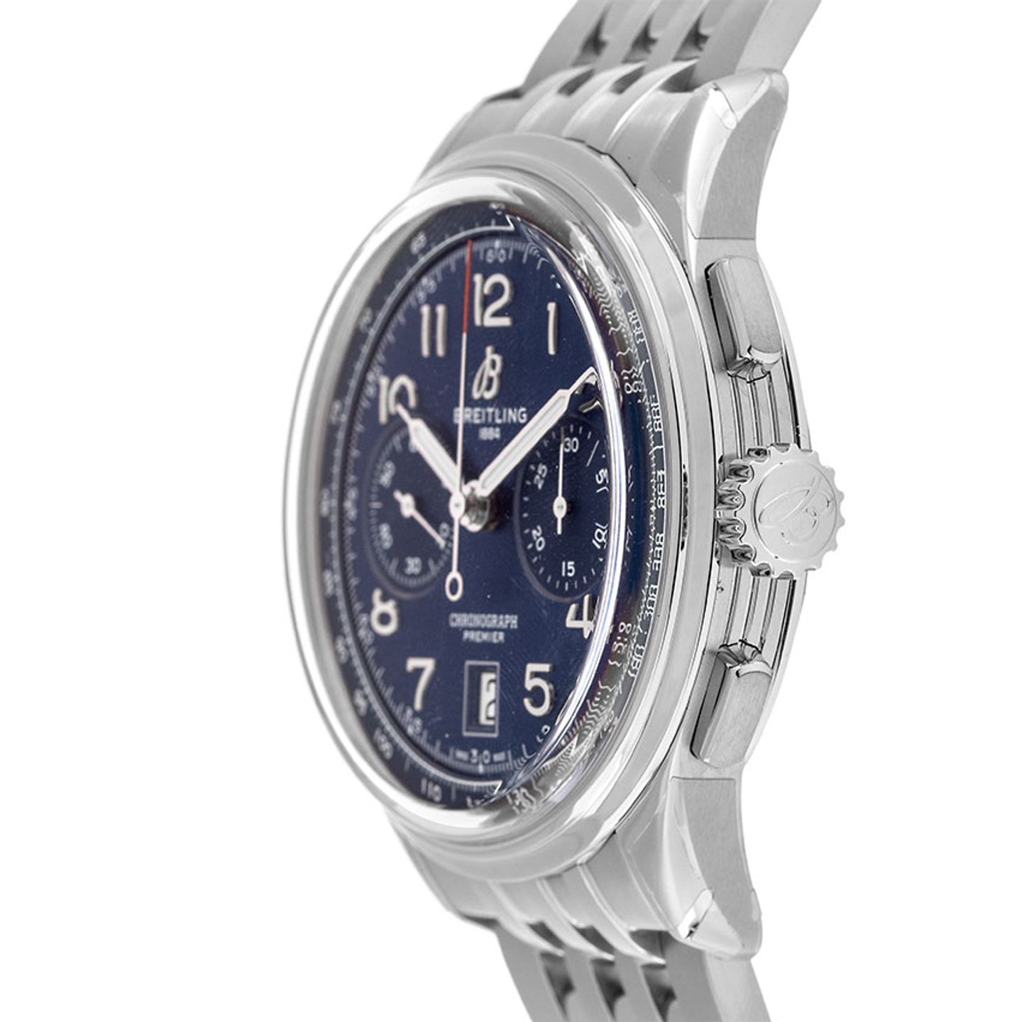 Breitling Premier AB0145171C1A1 (2024) - Blue dial 42 mm Steel case (3/6)