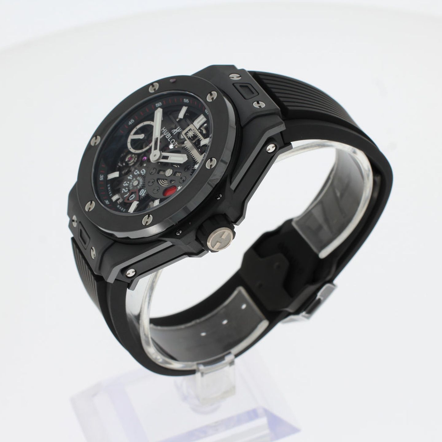 Hublot Big Bang Meca-10 414.CI.1123.RX (2025) - Transparent dial 45 mm Ceramic case (3/4)