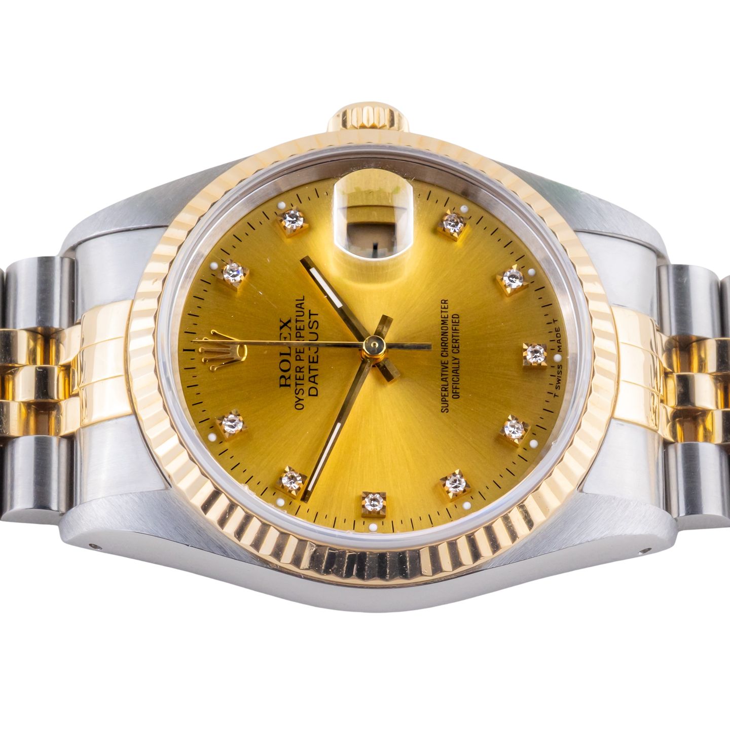 Rolex Datejust 36 16233 (1992) - 36mm Goud/Staal (5/7)