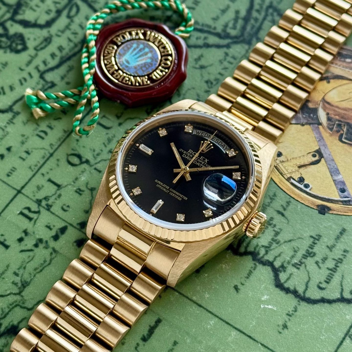 Rolex Day-Date 36 18038 (1978) - 36 mm Yellow Gold case (3/8)