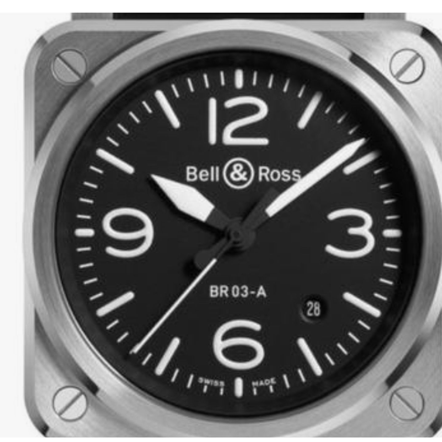 Bell & Ross BR 03 BR03A-BL-ST/SRB - (1/1)