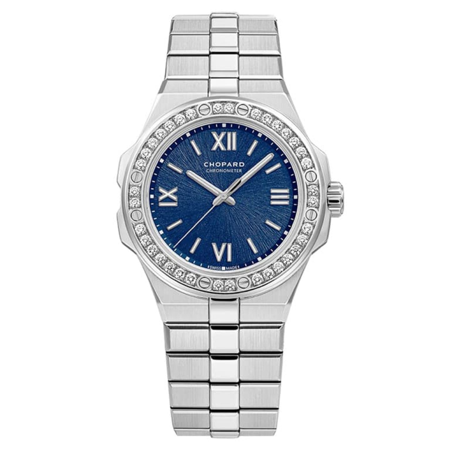 Chopard Alpine Eagle 298601-3004 (2024) - Blue dial 36 mm Steel case (1/1)