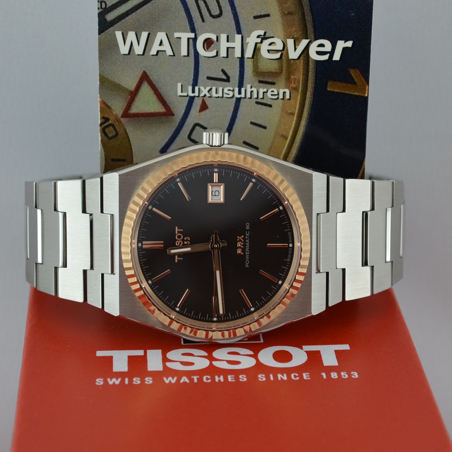 Tissot PRX T931.407.41.291.00 (Unknown (random serial)) - Black dial 40 mm Steel case (5/5)