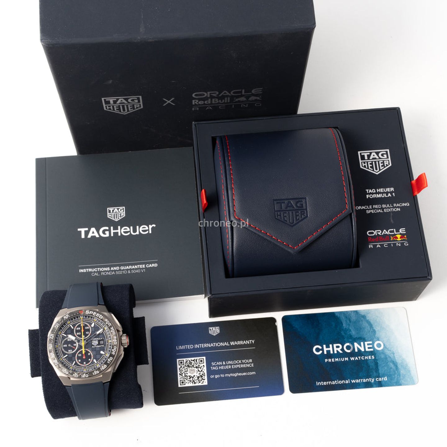 TAG Heuer Formula 1 CBZ2080.FT8091 (2025) - Blue dial 44 mm Titanium case (8/8)
