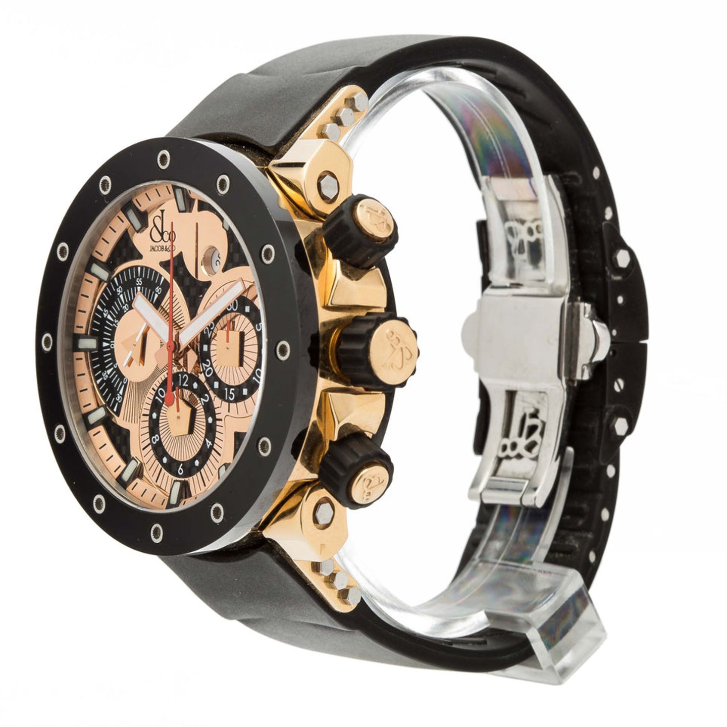 Jacob & Co. Epic II Unknown (Unknown (random serial)) - Unknown dial 47 mm Rose Gold case (3/6)