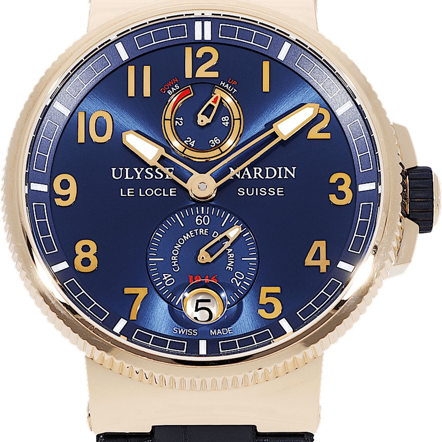 Ulysse Nardin Marine Chronometer Manufacture 1186-126 - (2/5)