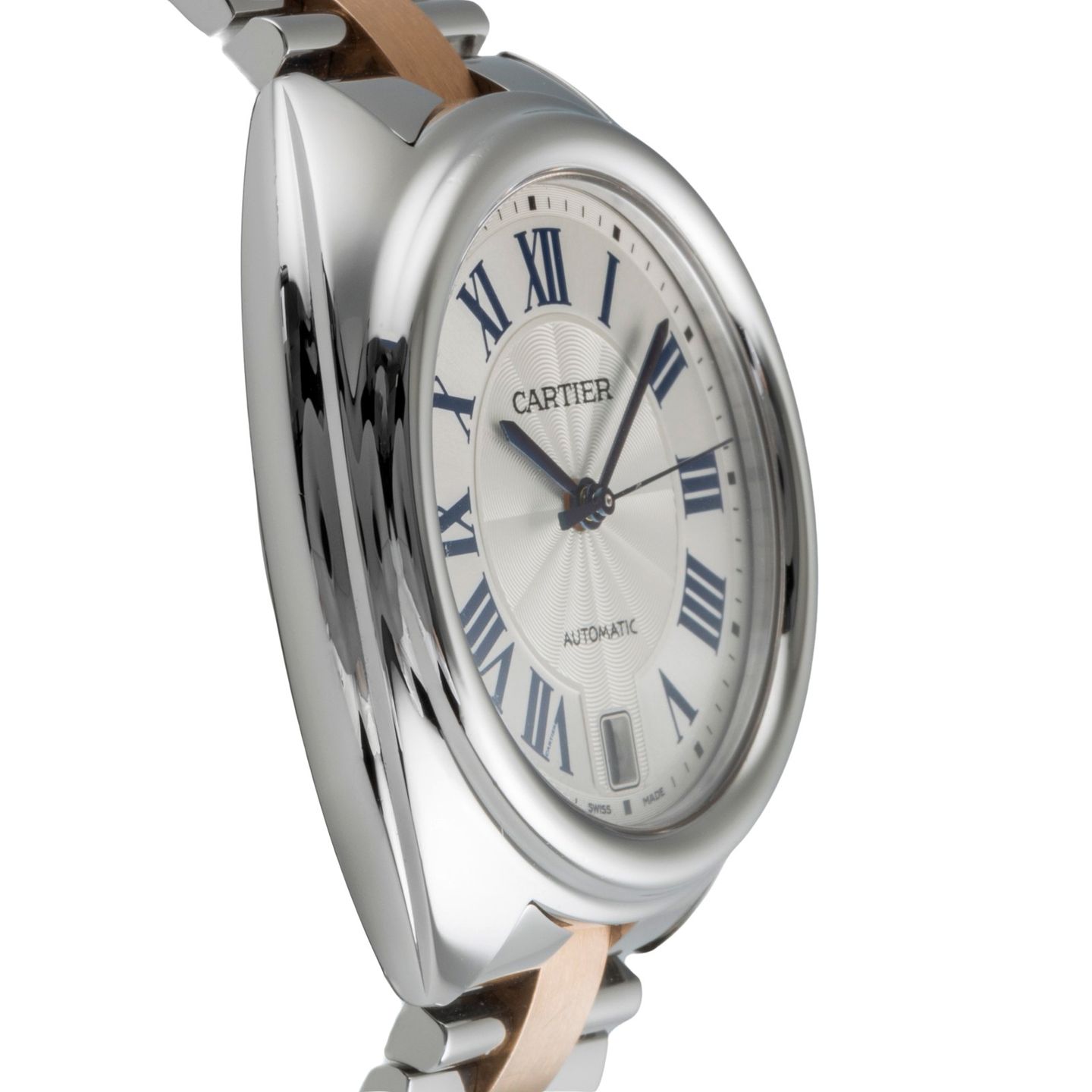Cartier Clé de Cartier W2CL0003 (Unknown (random serial)) - Silver dial 35 mm Steel case (7/8)
