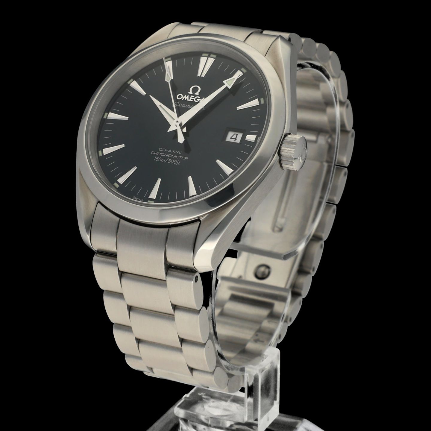 Omega Seamaster Aqua Terra 2503.80.00 (2005) - Blue dial 39 mm Steel case (2/8)