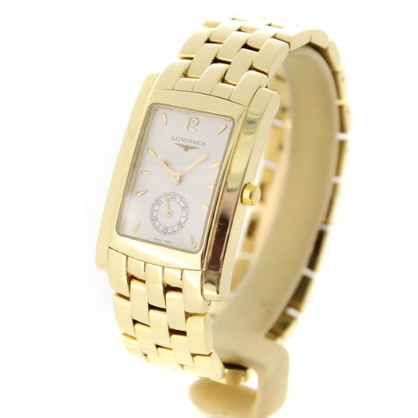 Longines DolceVita L5.655.6.16.6 (Unknown (random serial)) - White dial 33 mm Yellow Gold case (4/6)