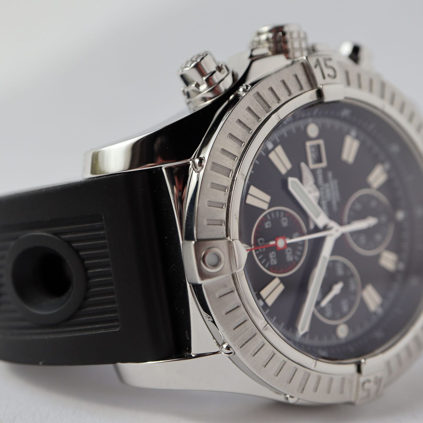 Breitling Super Avenger A13370 (2009) - 48mm Staal (6/8)