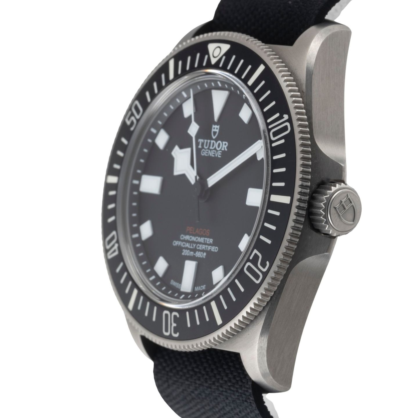 Tudor Pelagos 25717N (Onbekend (willekeurig serienummer)) - Zwart wijzerplaat 42mm Titanium (6/8)