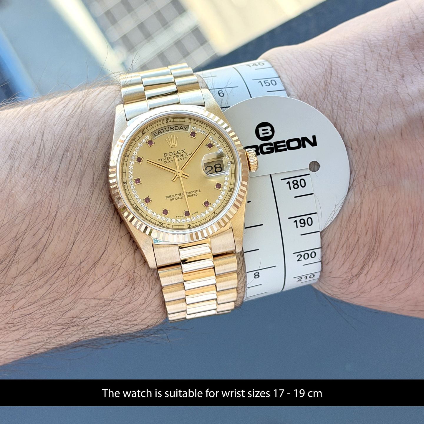 Rolex Day-Date 36 18238 (1989) - 36mm Geelgoud (2/8)