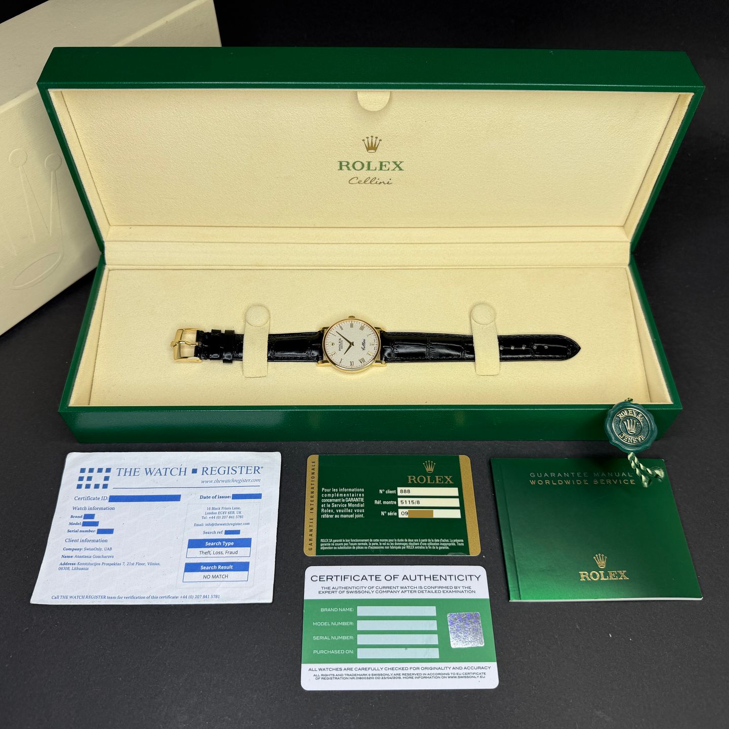 Rolex Cellini Time 5115 - (3/8)